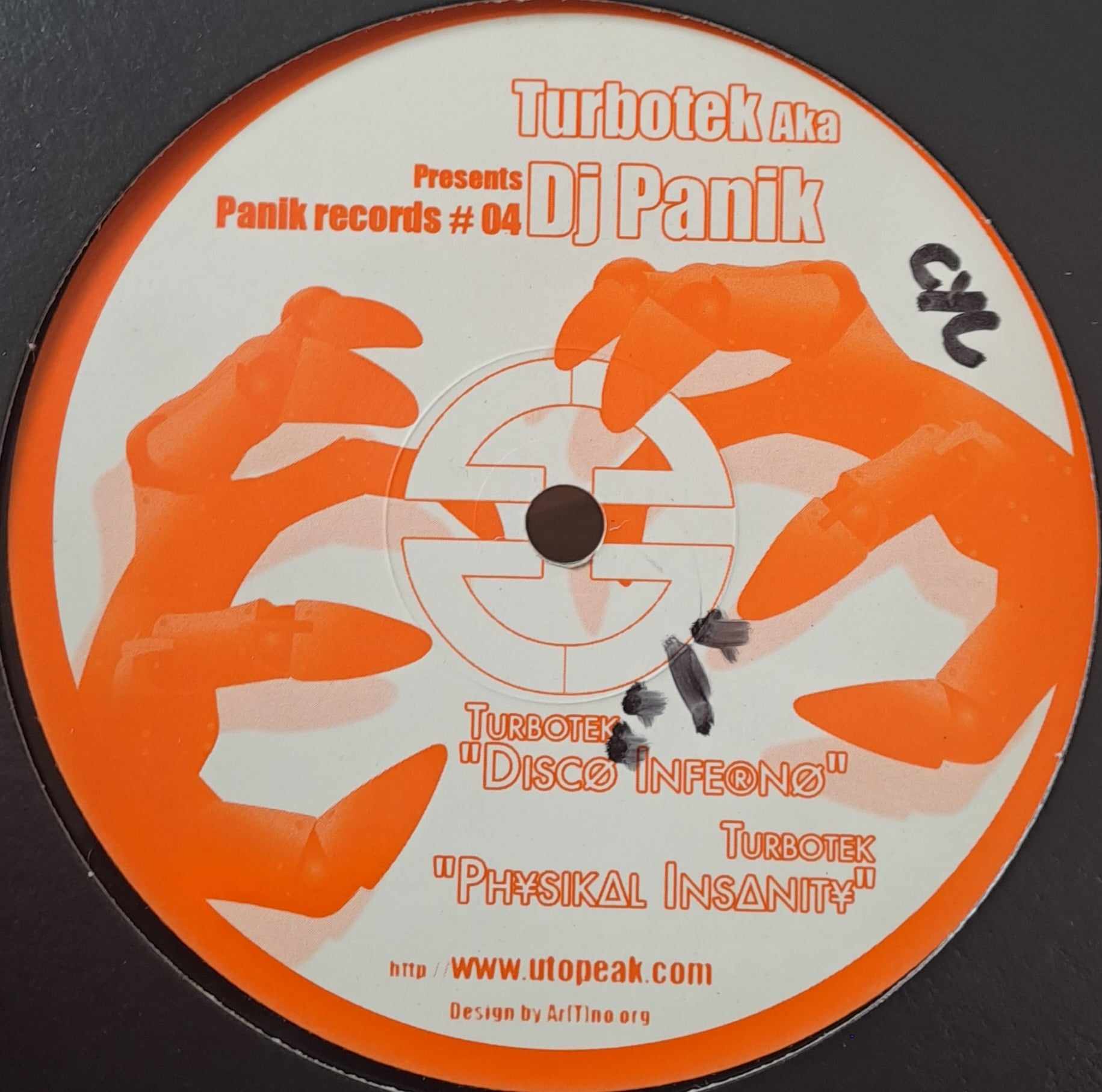 Panik Records 04 - vinyle freetekno